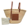 LOEWE Large Raffia Anagram Basket Tote Secondhand