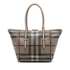Burberry Small Smoke Check Coated Canvas Salisbury Tote Secondhand