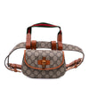 Secondhand Gucci Mini GG Supreme Web Bamboo 1947 Belt Bag