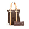 Celine Macadam Coated Canvas Vertical Tote Secondhand