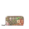 GG Supreme Floral Zip Around Wallet - '10s Second-hand