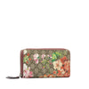 GG Supreme Floral Zip Around Wallet - '10s Second-hand