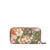 GG Supreme Floral Zip Around Wallet - '10s Second-hand