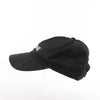 CELINE Embroidered Logo Adjustable Hat in Black Secondhand
