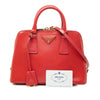 Prada Small Saffiano Vernice Promenade Satchel Secondhand