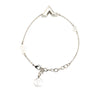 Louis Vuitton Silver Plated Essential V Supple Bracelet Secondhand