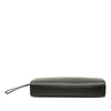 Burberry Check Embossed Leather Trimmed Clutch Secondhand