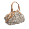 Gucci Diamante Canvas Sukey Satchel Secondhand