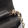Chanel CC Quilted Lambskin Chain Single Flap Secondhand