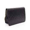 Chanel CC Quilted Lambskin Chain Single Flap Secondhand