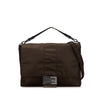 Fendi Large Econyl Nylon Baguette Satchel Secondhand
