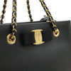 Ferragamo Leather Vara Bow Satchel Secondhand