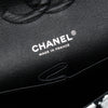 Secondhand Chanel Medium Chevron Tweed Paint Splatter Double Flap
