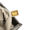 Chanel Old Medium Cracked Metallic Calfskin Boy Flap Secondhand
