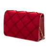 Chanel CC Quilted Velvet Wallet on Chain Secondhand