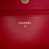 Chanel CC Quilted Velvet Wallet on Chain Secondhand