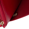 Chanel CC Quilted Velvet Wallet on Chain Secondhand