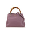 Gucci Small Calfskin Bamboo Shopper Satchel Secondhand