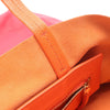 Celine CELINE Horizontalkava Tote Bag leather Orange Red Used Women Secondhand