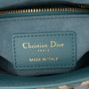 Dior Mini Canvas Honeycomb Embroidery Crystal Lady Dior Secondhand