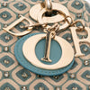 Dior Mini Canvas Honeycomb Embroidery Crystal Lady Dior Secondhand
