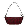 Fendi Zucchino Canvas Shoulder Bag Secondhand