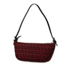 Fendi Zucchino Canvas Shoulder Bag Secondhand