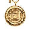 Chanel Gold Plated 31 Rue Cambon Coin Pendant  Necklace Secondhand