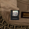 Fendi Zucchino Canvas Shoulder Bag Secondhand