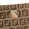 Fendi Zucchino Canvas Shoulder Bag Secondhand