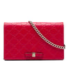 Gucci Mini Guccissima Bow Signature Wallet On Chain Secondhand