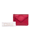 Chloé Leather Envelope Clutch Secondhand