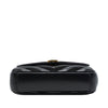 Saint Laurent Medium Calfskin and Suede Chevron Monogram College Satchel Secondhand