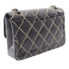 Chanel CC Calfskin Wild Stitch Flap Secondhand