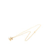 Chanel CC Gold Plated Strass Pendant Necklace Secondhand