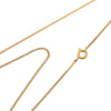 Chanel CC Gold Plated Strass Pendant Necklace Secondhand