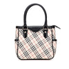 Secondhand Burberry Nova Check Canvas Handbag