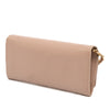 Secondhand Prada Saffiano Metal Oro Chain Wallet