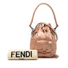 Fendi Mini Satin Mon Tresor Bucket Bag Secondhand