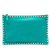 Valentino Leather Rockstud Clutch Secondhand