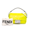 Fendi Mini Transparent Paillettes Elaphe Baguette Satchel Secondhand