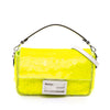 Fendi Mini Transparent Paillettes Elaphe Baguette Satchel Secondhand