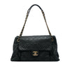 Chanel Large Quilted Iridescent Calfskin Chic Quilt Accordion Flap Secondhand