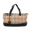 Burberry Haymarket Check Canvas Tote Secondhand
