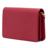 Prada Saffiano Lux Flip Lock Wallet on Chain Secondhand