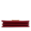 Prada Saffiano Lux Flip Lock Wallet on Chain Secondhand