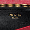 Prada Saffiano Lux Flip Lock Wallet on Chain Secondhand