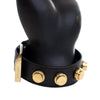 Saint Laurent Calfskin Studded De Force Bracelet Secondhand