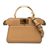 Fendi Nano Calfskin Peekaboo ISeeU Maxi Handle Satchel Secondhand