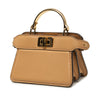 Fendi Nano Calfskin Peekaboo ISeeU Maxi Handle Satchel Secondhand